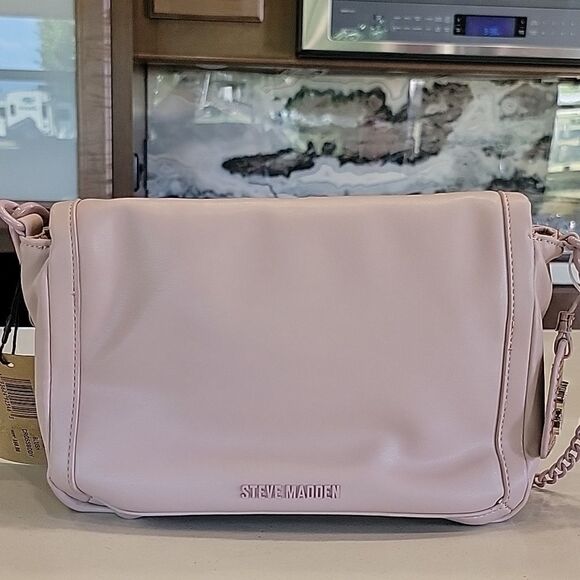 Steve Madden Blush Pink B Trixy Crossbody Bag Purse - Picture 8 of 13